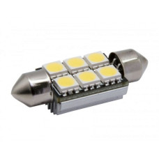 !РАСПРОДАЖА! Светодиод MTF C5W 36 mm 12V CAN-BUS 6 smd 5000K