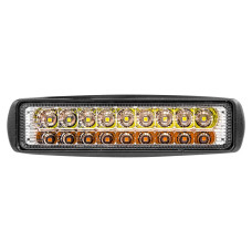 !РАСПРОДАЖА! Светодиодная фара KS-WY218S, 156*45*43мм, 12/24V, рассеиваемый свет + повторитель повор