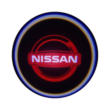 !РАСПРОДАЖА! Проекция логотипа NISSAN Красный (069)