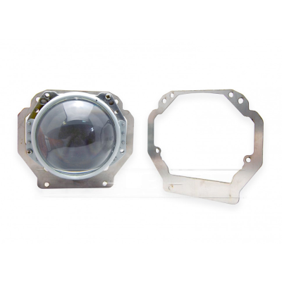 Переходная рамка для Toyota Land Cruiser 200 (2015 - 2021 г.в.) c LED на 3/3R/5R