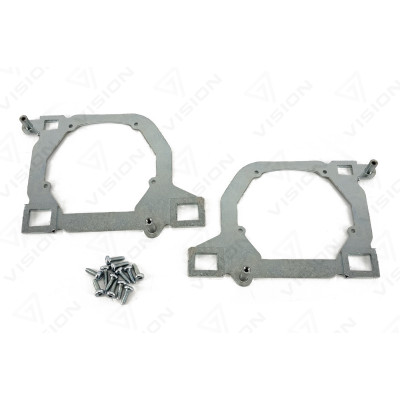 Переходная рамка для Toyota Land Cruiser Prado 150 рестайлинг 1 (2013-2017 г.в.) (LED) (2 шт.)
