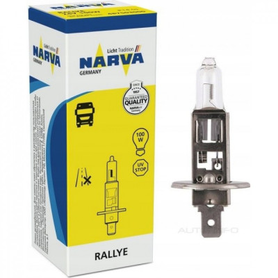 !РАСПРОДАЖА! Лампа галогенная Narva Rally H1 (P14,5s) 24V 100W