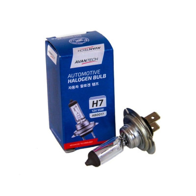Лампа галогенная Avantech H7 (PX26d) 12V, 55W