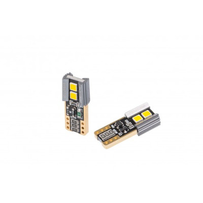 Светодиод Optima Premium 220Lm, W5W (T10) LG Chip, SPECIAL CAN, 2.5W, YELLOW 12V Специальная обманка