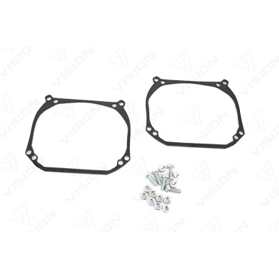 Переходная рамка для Porsche Cayenne 958 дорестайлинг 2010-2014 г.в. (2 шт.)