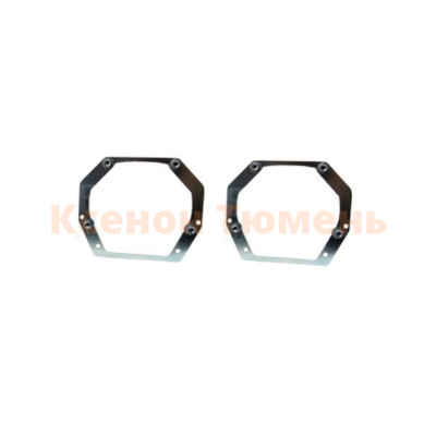 Переходная рамка для Nissan Patrol Y62-Рест 2014 - 2020 г. в. Led Модуль Hella 3/3R/5R(Комплект, 2 ш