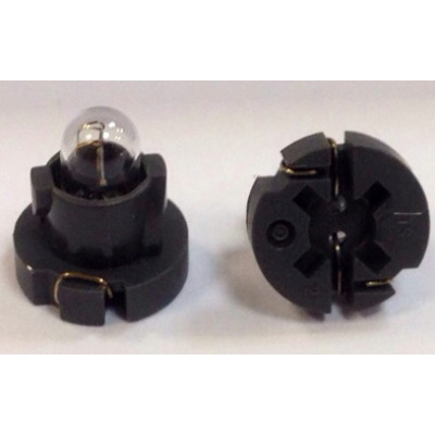 Лампа Koito 1592 T3.4, 80mA, 14V, пластиковый корпус, прозрачная