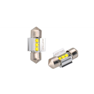 Светодиод Optima Premium, C5W, 28мм, CREE, CAN-BUS, 5100K, 12V (2 шт)