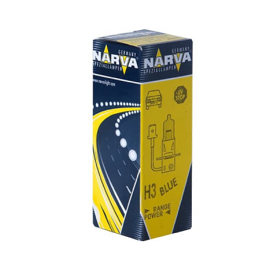 !РАСПРОДАЖА! Лампа галогенная Narva Range Power Blue (RPB) H3 (PK22s) 12V 55W