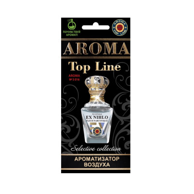 S016 Ароматизатор воздуха картон Top Line Ex Nihilo Fleur Narcotics