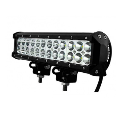 Светодиодная балка Lumen двухрядная LWL, 12-24V, 72W, 24*3W Cree, Spot