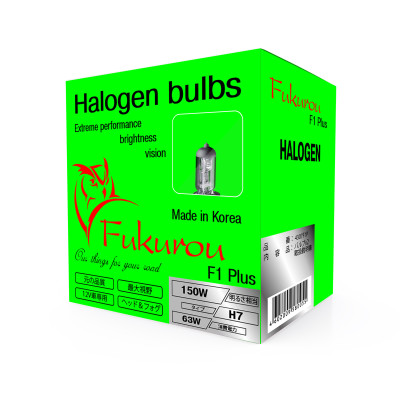 Лампа галогенная Fukurou F1 plus H7 12V 63W (150W)