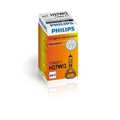 Лампа галогенная Philips H27W/2 (881) (PGJ13) 12V 27W