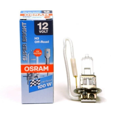 !РАСПРОДАЖА! Лампа галогенная Osram H3 (PK22s) 12V 100W