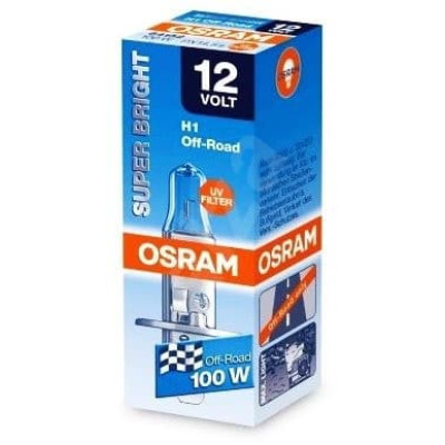 !РАСПРОДАЖА! Лампа галогенная Osram H1 (P14,5s) 12V 100W