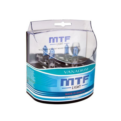 !РАСПРОДАЖА! Лампа галогенная MTF Light Vanadium H1 55W (1шт.)