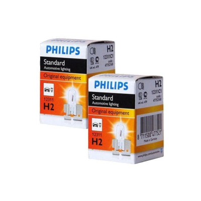 Лампа галогенная Philips H2 (X511) 12V 55W