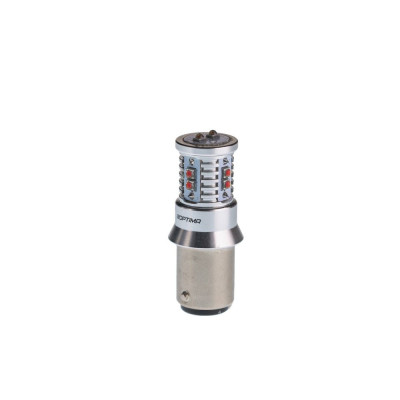 !РАСПРОДАЖА! Светодиод Optima MINI, P21/5W RED, CAN, CREE XB-D*10, 1800K, 12V 180*, разноуровн