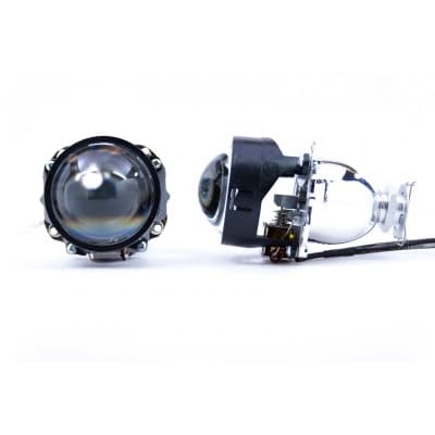 !РАСПРОДАЖА! Линза бигалогеновая / биксеноновая mini LX H1 X55 3"
