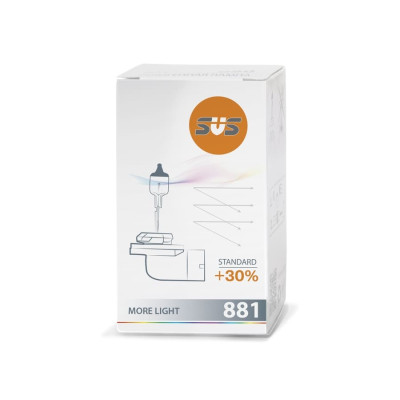 Лампа галогенная SVS H27 881 (PGJ13) 27W +30%