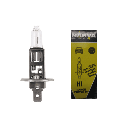 !РАСПРОДАЖА! Лампа галогенная Narva Range Power +50% (RP50) H1 (P14,5s) 12V 55W
