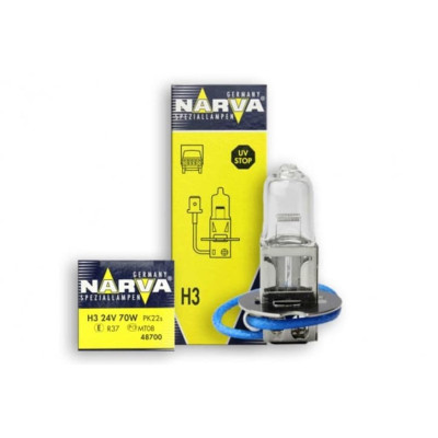 !РАСПРОДАЖА! Лампа галогенная Narva H3 (PK22s) 12V 55W