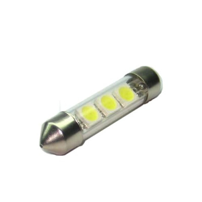 !РАСПРОДАЖА! Светодиод 36 mm 3 SMD-CL 5050 c5w, Белый