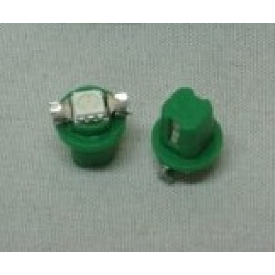 !РАСПРОДАЖА! Светодиод T5 1SMD патрон MFG (Т4.2 1SMD) (зелёный)