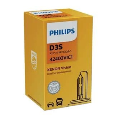 !РАСПРОДАЖА! Лампа ксеноновая Philips D3S 42403VIC1 Vision коробка