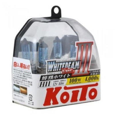 Лампа галогенная Koito Whitebeam III H11 12V 55W (2шт.)