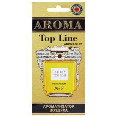 Ж09 Ароматизатор воздуха картон Top Line №20 Chanel №5