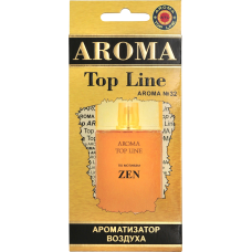 Ж15 Ароматизатор воздуха картон Top Line №32 Shiseido ZEN (выводим)