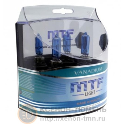 !РАСПРОДАЖА! Лампа галогенная MTF Light Vanadium H8 12V 35W (1шт.)