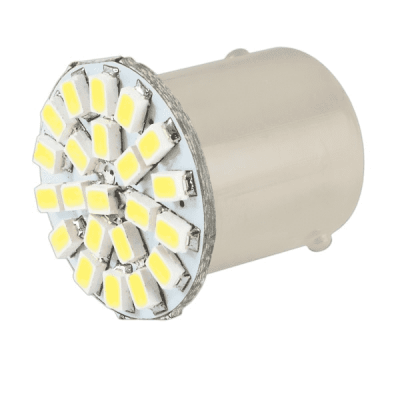 !РАСПРОДАЖА! Светодиод 1156 22 SMD, 5050, r10w, 24V, Красный 180*