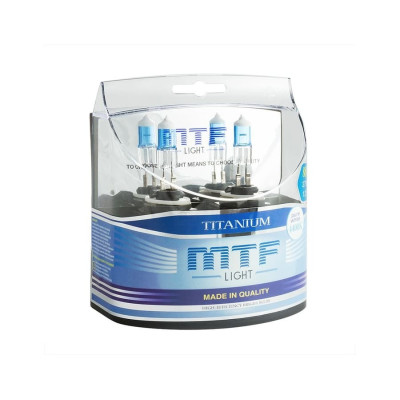 !РАСПРОДАЖА! Лампа галогенная MTF Light Titanium H27 880 12V 27W (2шт.)