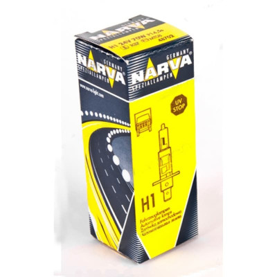 !РАСПРОДАЖА! Лампа галогенная Narva H1 (P14,5s) 12V 55W