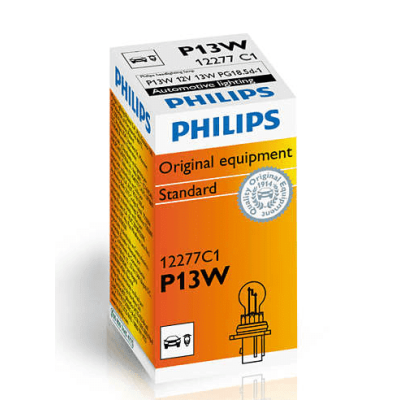 Лампа галогенная Philips HiPer Vision P13W (PG18,5d-1) 13W 12V
