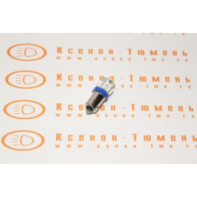 !РАСПРОДАЖА! Светодиод BA9S 5 SMD 5050 (r5w) синий