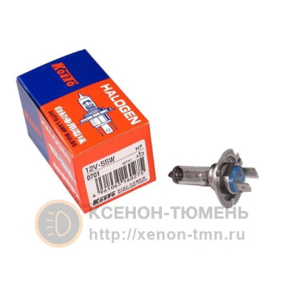 Лампа галогенная Koito H7 (PX26d) 12V 55W