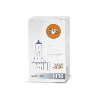 !РАСПРОДАЖА! Лампа галогенная SVS H16 (PG13) 19W +30%