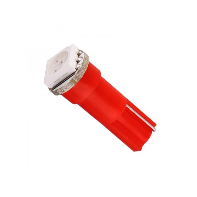 !РАСПРОДАЖА! Светодиод T5 1SMD 5050 (красный)