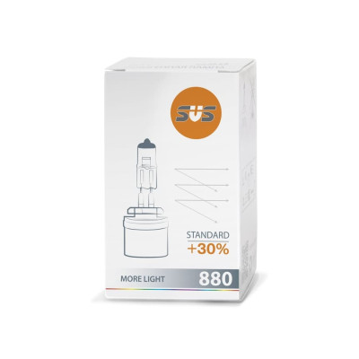 Лампа галогенная SVS H27 880 (PG13) 27W +30%