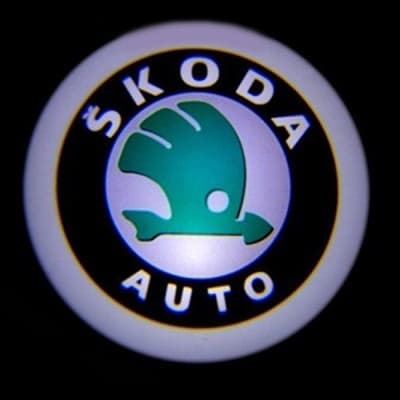 !РАСПРОДАЖА! Проекция логотипа SVS SKODA