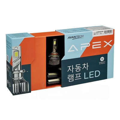 Светодиодная лампа Avantech APEX, 9012, 6500K, 75W, 12V (комплект, 2шт)