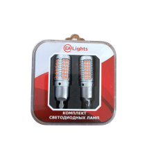 !РАСПРОДАЖА! Светодиод EALights 7443, W21/5W, красные, 12V, Биполярные
