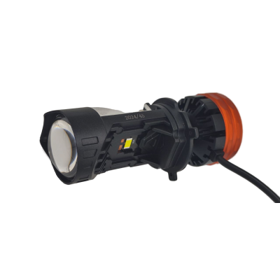 Мини линзы LINZBERG M25, H4, 6000K, 35/50W, 12-24V (комплект, 2шт)
