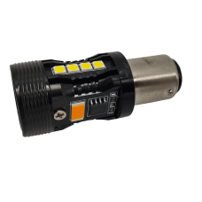 Светодиод FARDEUS D-1157Y-W+Y,CAN,3030/3570-10SMD, 30W, одноур.180*, желт+бел, полярные,12V