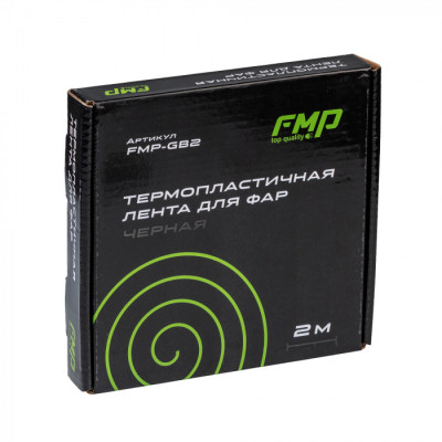 Герметик FMP шнур 2м*9,5мм, бутиловый фарный Черный