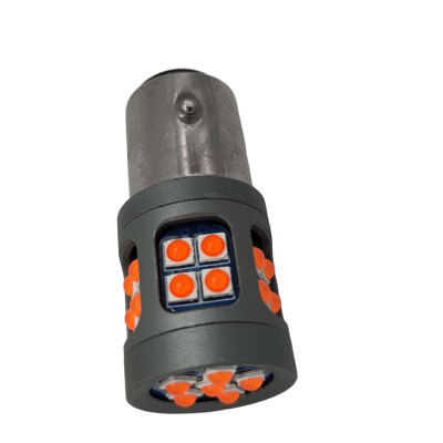 Светодиод FARDEUS Z2-1157Y-R, 26SMD, 6W (6-4), одноур.180*, красная, биполярные, 12-24V