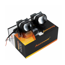 Светодиодные линзы Aozoom X9 (прямоугольная линза), 3,0, 52W/57W 12V, 6000K (компл. 2шт)